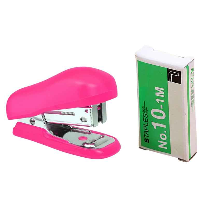 Se7en Mini Compact Assorted Colour Stapler with 1000Pcs No.10-1M Staples Se7en Mini Compact Assorted Colour Stapler with 1000Pcs No.10-1M Staples