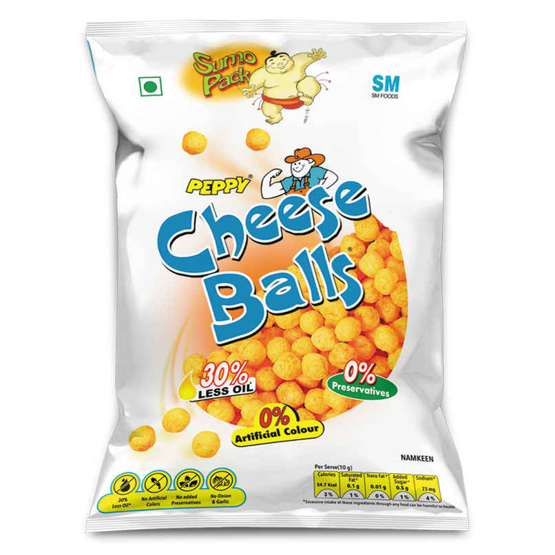 Peppy Cheese Balls | Crunchy Snack