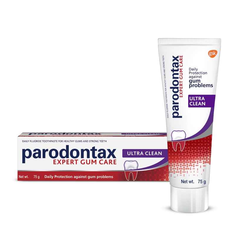 Parodontax Ultra Clean Toothpaste | 4X More Effective at Removing Bacteria