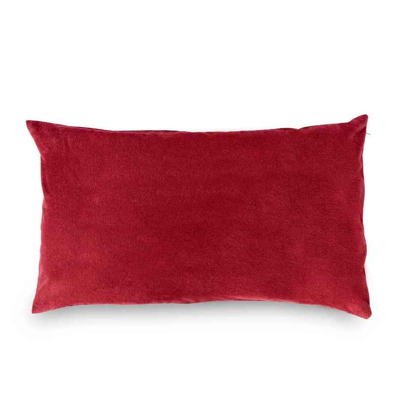 Wakefit Waterproof Pillow Protector | 28x18 in | Terry Cotton | Set of 2 | Maroon | Zipper Closure