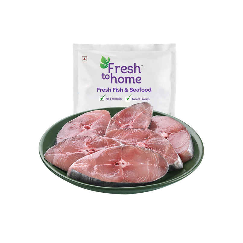 FreshToHome Seer/ Surmai/ Vanjaram Steak - Thin Sliced FreshToHome Seer/ Surmai/ Vanjaram Steak - Thin Sliced