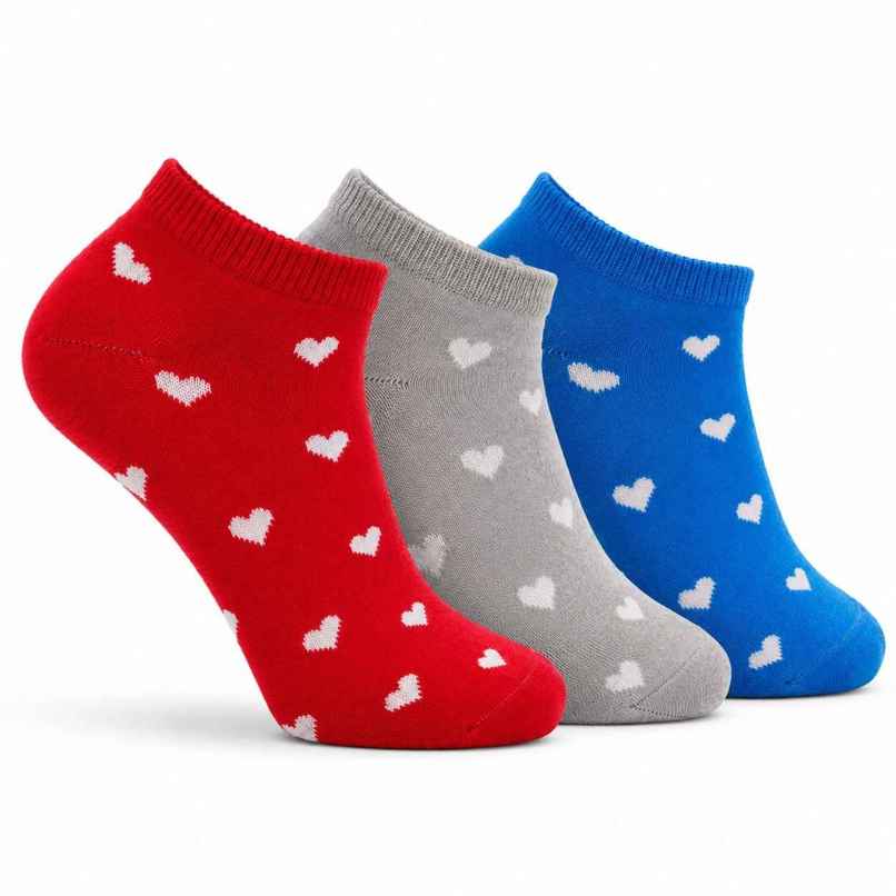 B Beyond Women's Socks | Non Terry | BYDWNT-2603 | Heart Print
