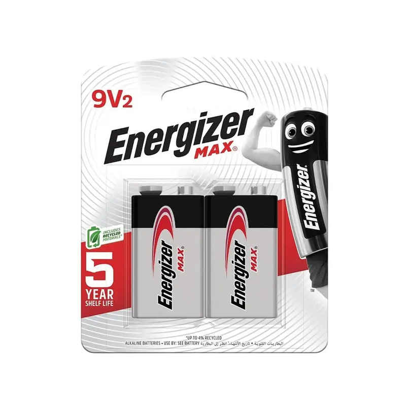 Energizer Max NA 9V Battery 9V BP2