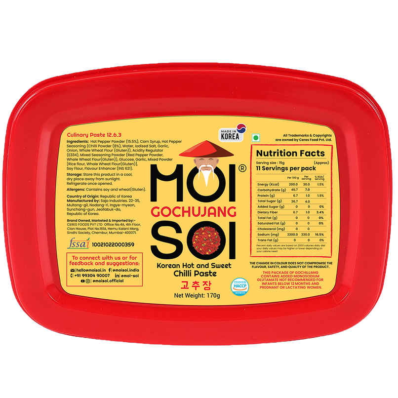 Moi Soi Gochujang Korean Chilli Paste Moi Soi Gochujang Korean Chilli Paste