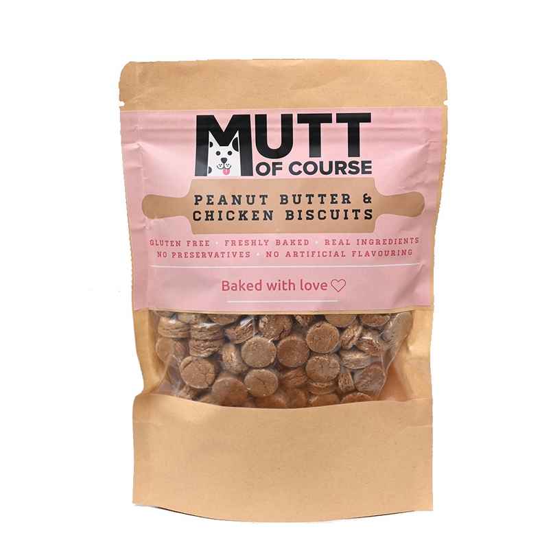 Mutt Of Course Peanut Butter Chicken Treat (Gluten Free)