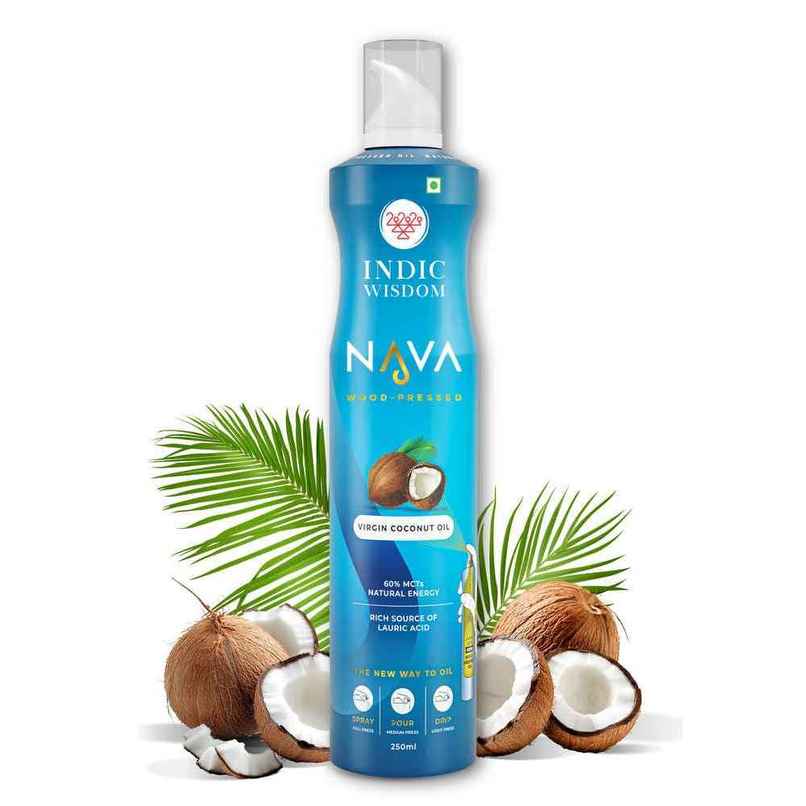 Indic Wisdom Nava Spray - Virgin Coconut Wood Pressed Oil (Multi-Purpose) Indic Wisdom Nava Spray - Virgin Coconut Wood Pressed Oil (Multi-Purpose)