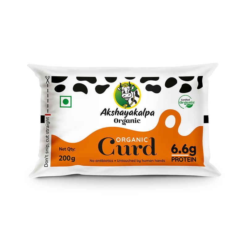 Akshayakalpa Organic Curd Pouch