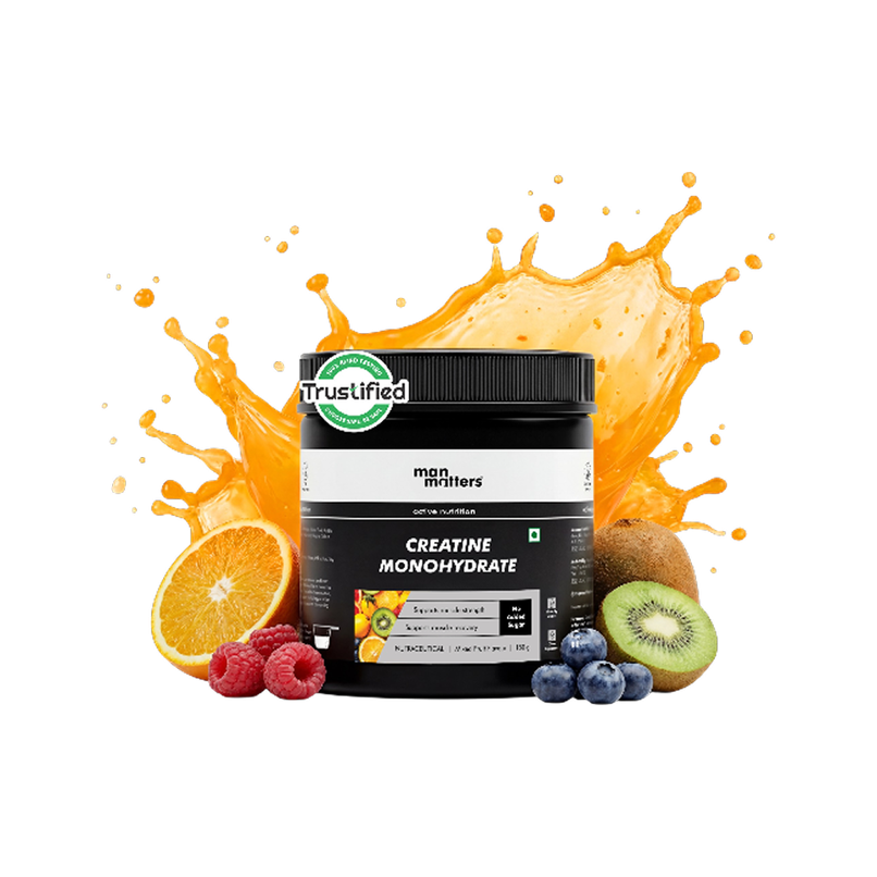 Man Matters Micronised Creatine Monohydrate Mixed Fruit Flavour