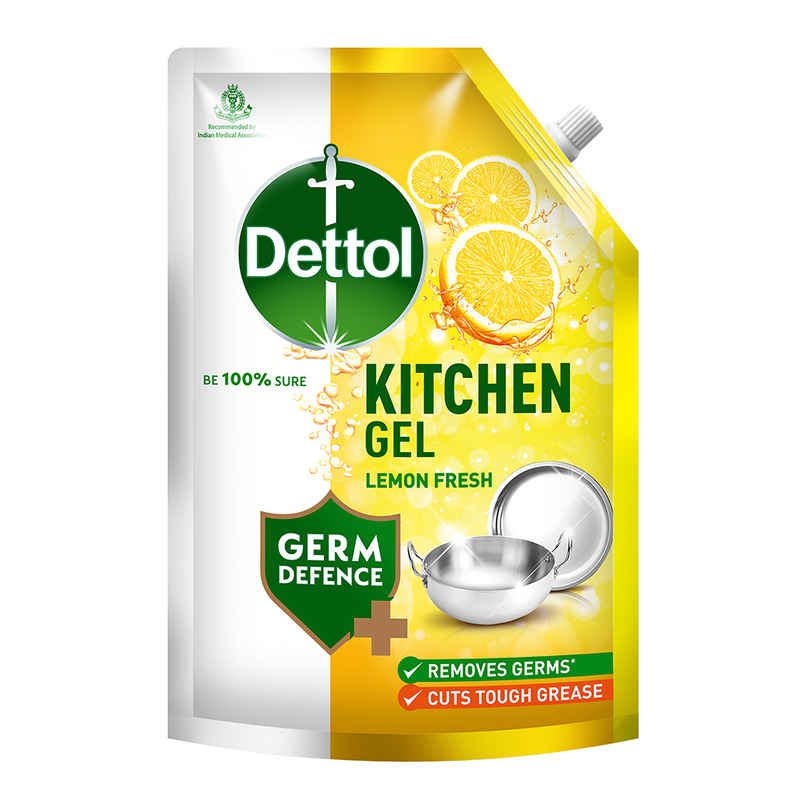 Dettol Lemon Fresh Dishwash Gel