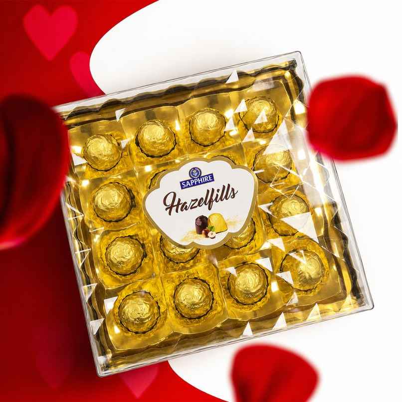 Sapphire Hazelfills Milk Chocolate Gift Pack (16 pcs)
