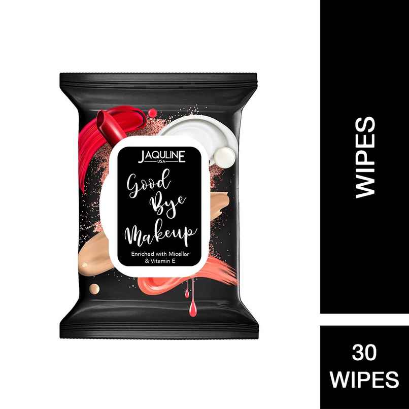 Jaquline USA Goodbye Makeup Remover Wipes Jaquline USA Goodbye Makeup Remover Wipes