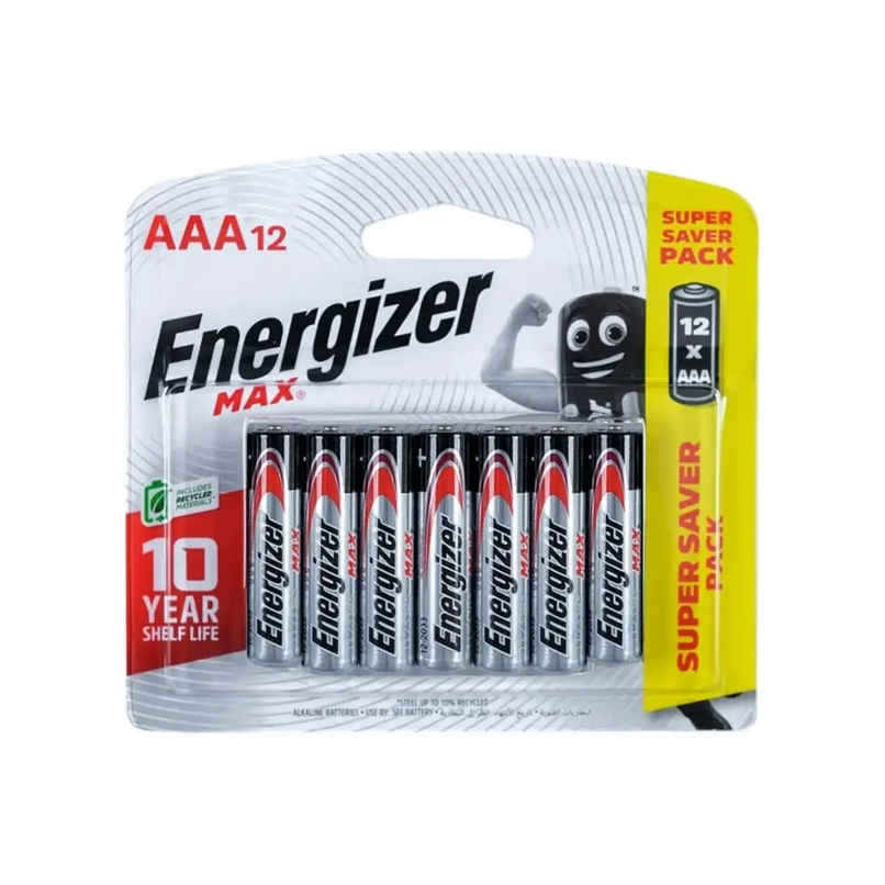 Energizer Max AAA Alkaline Batteries Energizer Max AAA Alkaline Batteries