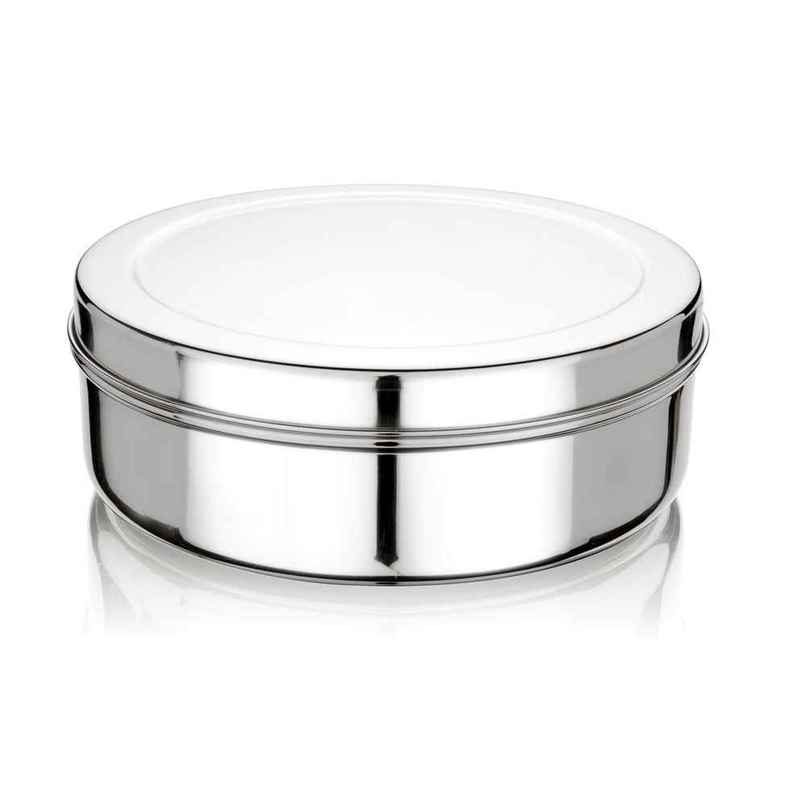 Steelera Stainless Steel Puri Dabba / Food Storage / Containers | Food Safe | 2 L