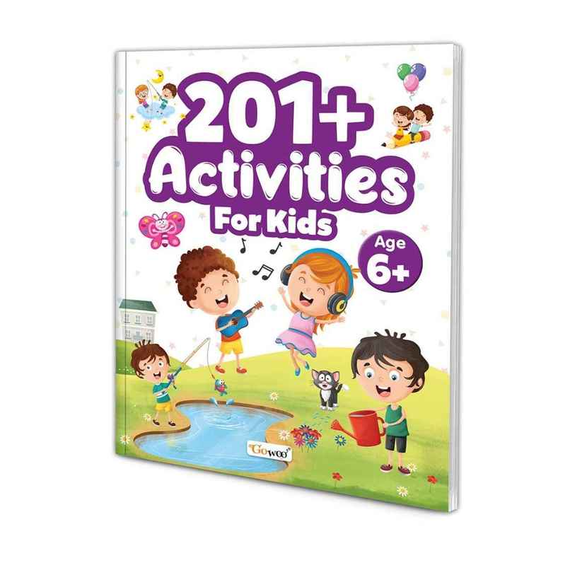 201+ Activities for Kids for Age 6+ - Kids Activity Learning Book | Brain Booster Book