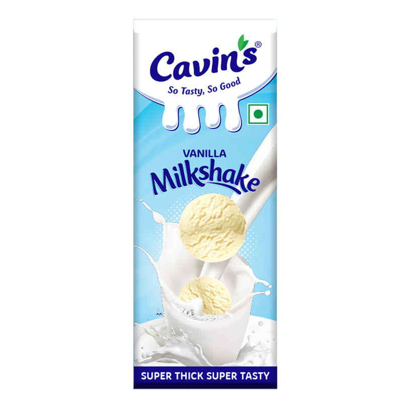 Cavin's Vanilla Milkshake, Rich & Creamy
