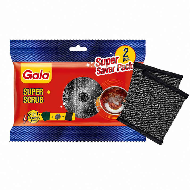 Gala Super Scrub Utensil Scrubber | Pack of 2 Gala Super Scrub Utensil Scrubber | Pack of 2