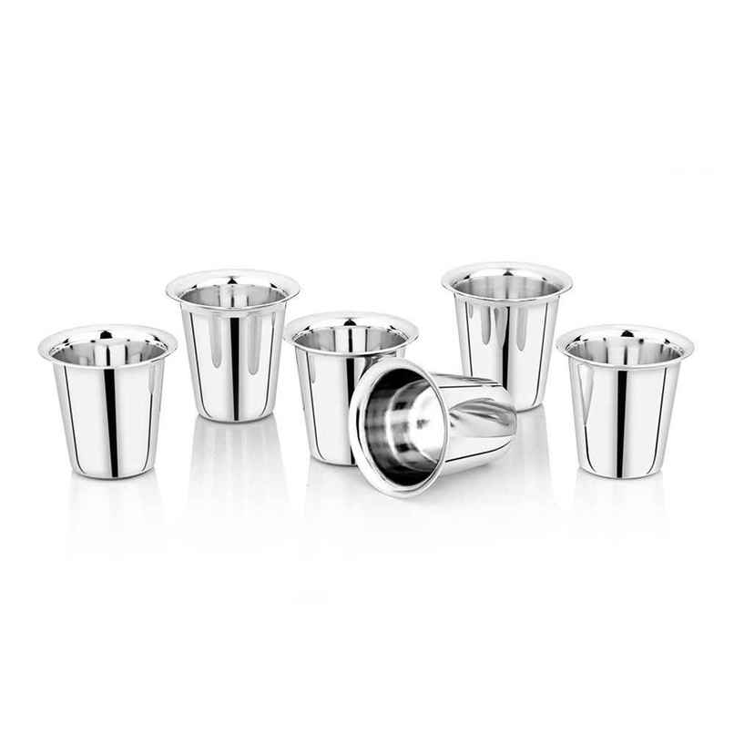 Steelera Stainless Steel Rampatra Glass / Coffee / Water / Juice | Food Safe | 150 ml