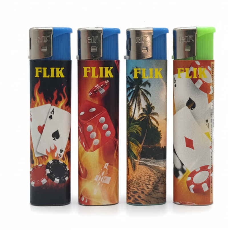 FLIK Non-Refilable Smart Lighters | Assorted FLIK Non-Refilable Smart Lighters | Assorted