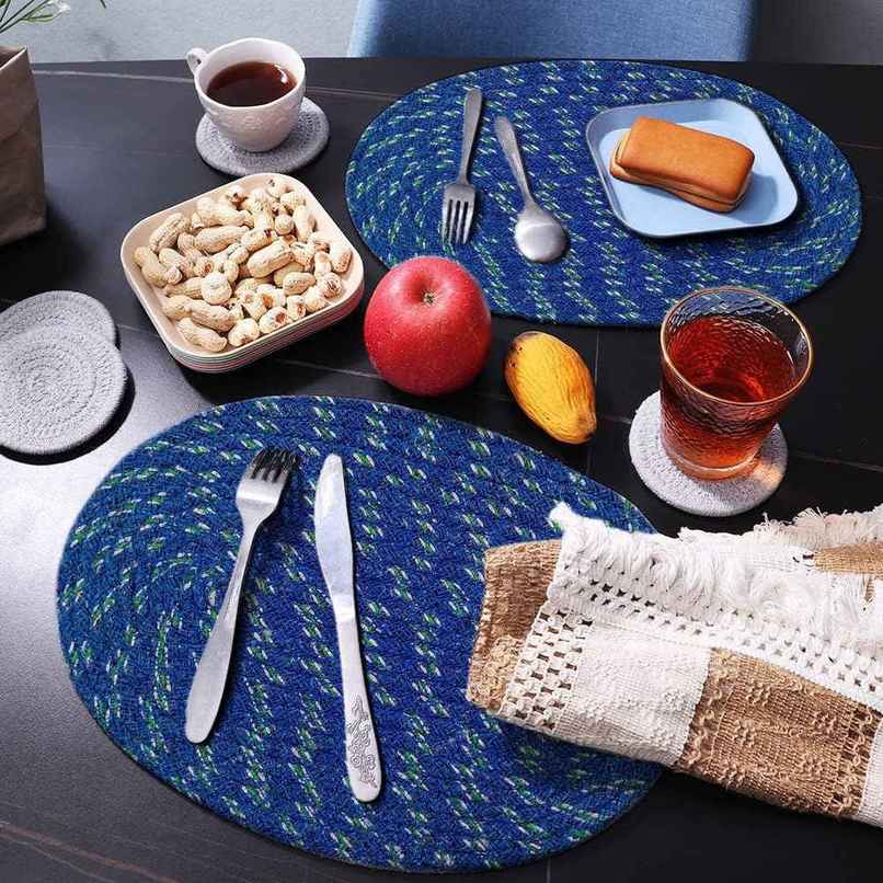 Status Braided Mat | 30 x 45 cm | Assorted Status Braided Mat | 30 x 45 cm | Assorted