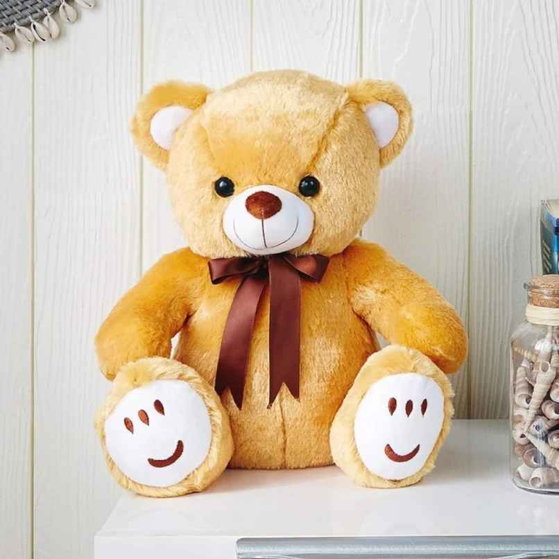 Fablue Teddy Bear Plush Soft Toy Animal for Kids | Brown | 33 cm Fablue Teddy Bear Plush Soft Toy Animal for Kids | Brown | 33 cm