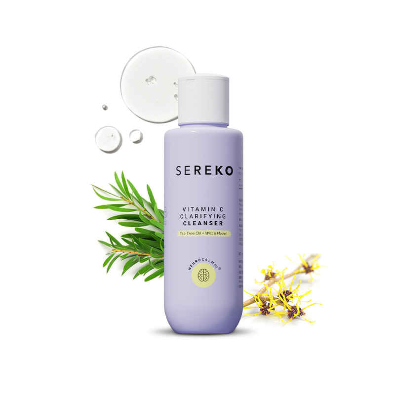 SEREKO Face Cleanser with Vitamin C & Tea Tree Oil for Brighter & Even Skin Tone SEREKO Face Cleanser with Vitamin C & Tea Tree Oil for Brighter & Even Skin Tone