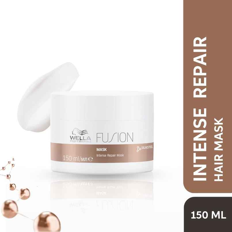 Wella Professionals Fusion Intense Repair Hair Mask for Frizzy Hair Wella Professionals Fusion Intense Repair Hair Mask for Frizzy Hair