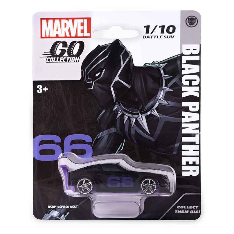 Hasbro Marvel Go | Black Panther - Diecast Toy Car Hasbro Marvel Go | Black Panther - Diecast Toy Car
