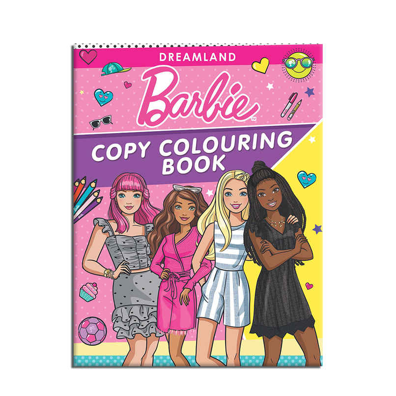 Dreamland Barbie Copy Colouring Book 24 Pages