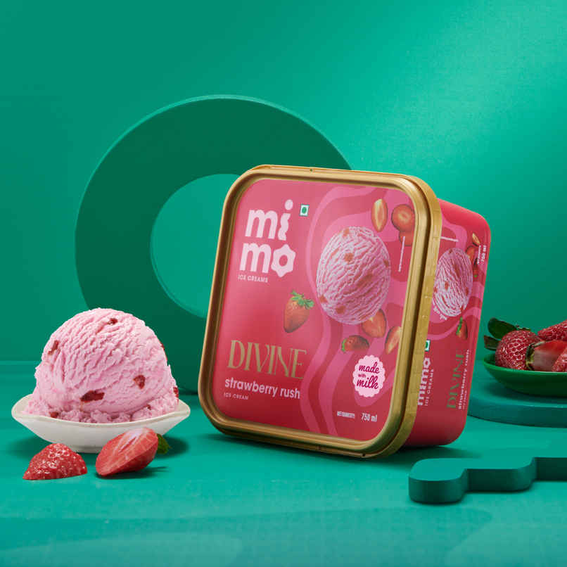 Mimo Strawberry Rush Divine Ice Cream Tub Mimo Strawberry Rush Divine Ice Cream Tub