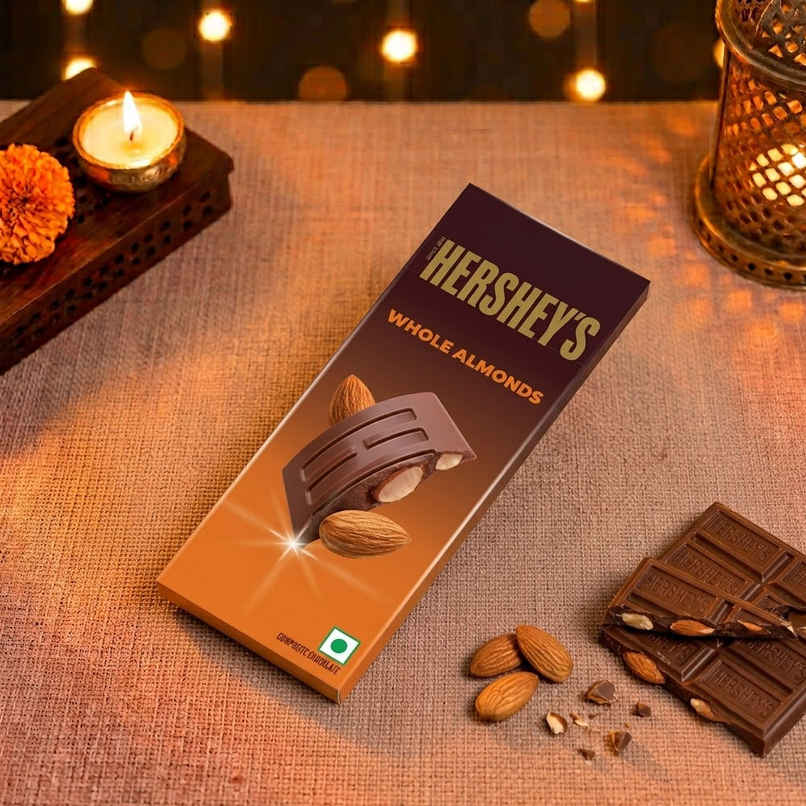 Hershey's Whole Almonds Chocolate Bar | Rich & Indulgent Hershey's Whole Almonds Chocolate Bar | Rich & Indulgent