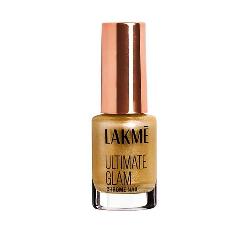 Lakme Ultimate Glam Chrome Nail - Gold Lakme Ultimate Glam Chrome Nail - Gold