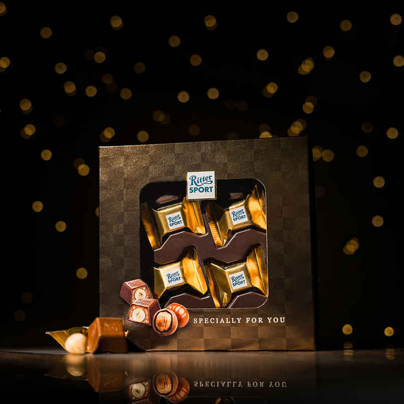 Ritter Sport Hazelnut Imported Chocolate Gift Box Ritter Sport Hazelnut Imported Chocolate Gift Box