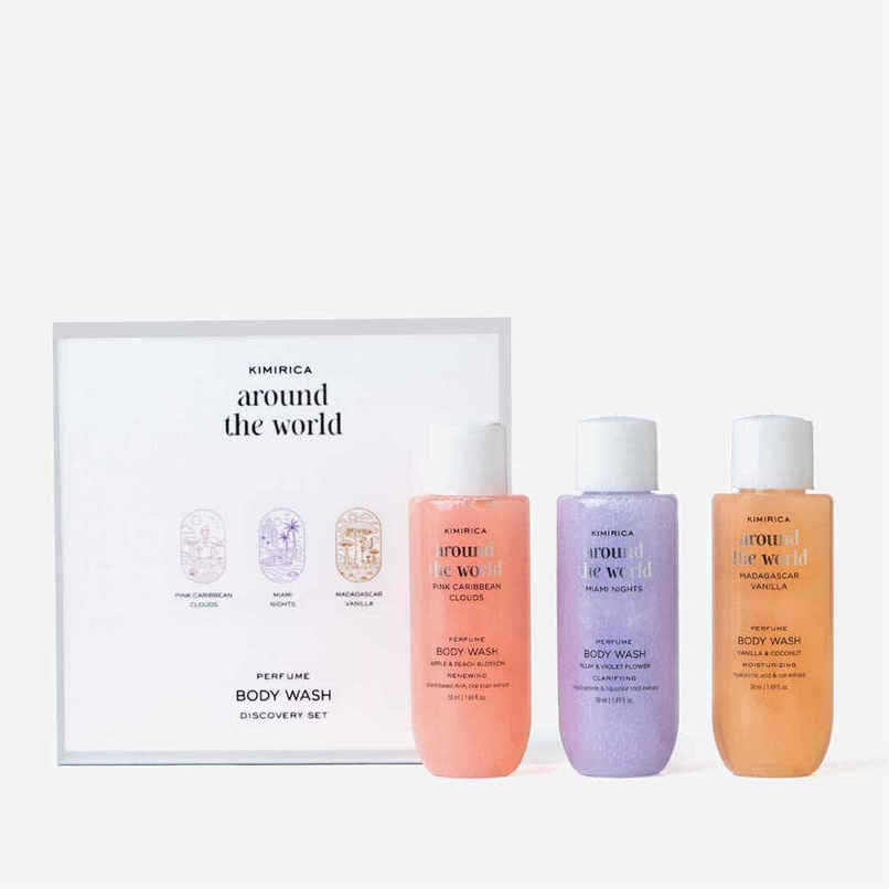 Kimirica Around the World Perfume Body Wash Discovery Set Kimirica Around the World Perfume Body Wash Discovery Set