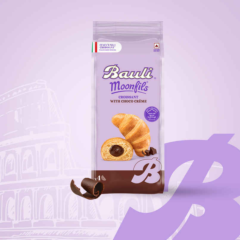 Bauli Moonfils Croissant Chocolate Combi (Pack Of 4)