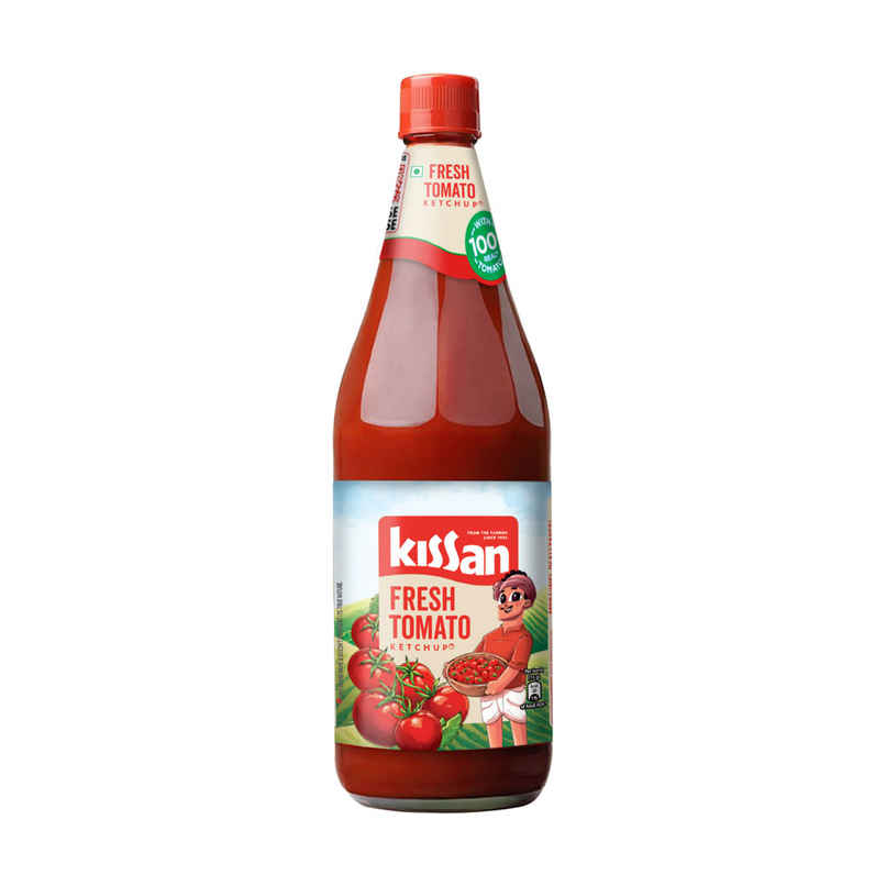 Kissan Fresh Tomato Ketchup Glass Bottle Kissan Fresh Tomato Ketchup Glass Bottle