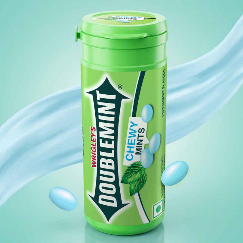 Doublemint Peppermint Flavour Chewy Mints Tube