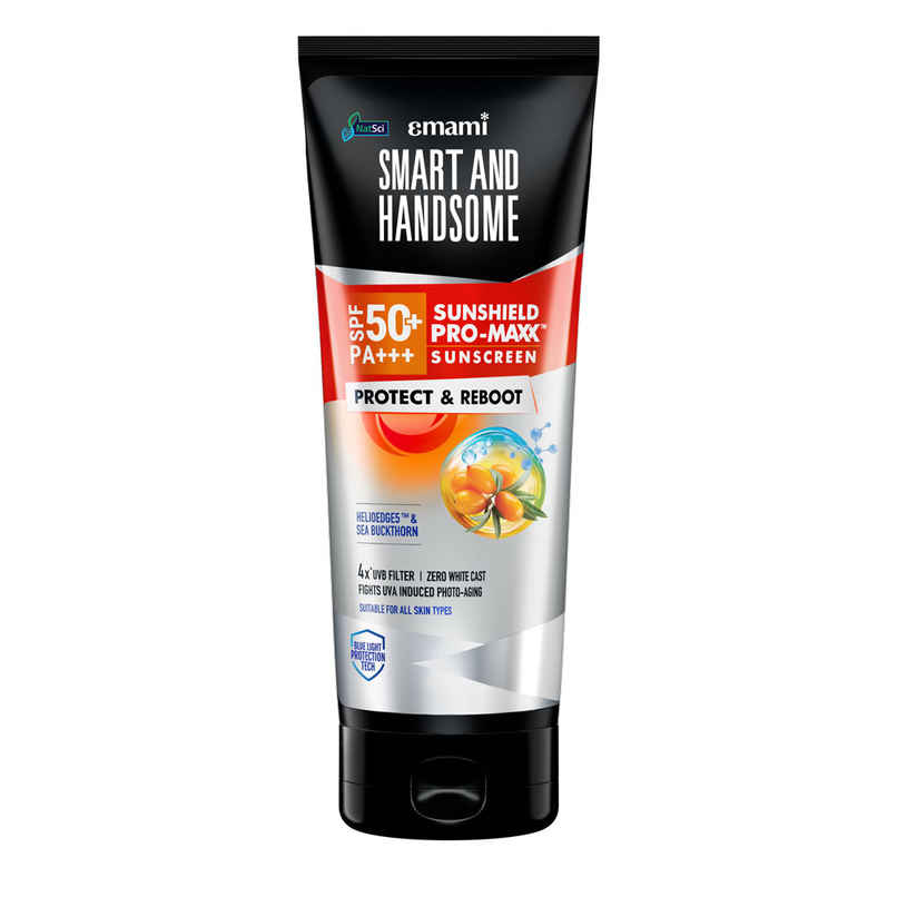 Smart And Handsome Sunshield Promaxx Sunscreen | Spf 50+ | For All Skin Types Smart And Handsome Sunshield Promaxx Sunscreen | Spf 50+ | For All Skin Types