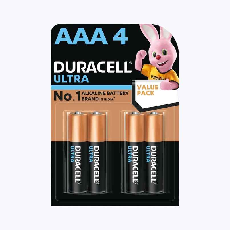 Duracell Ultra Alkaline AAA Battery | Pack of 2 Duracell Ultra Alkaline AAA Battery | Pack of 2