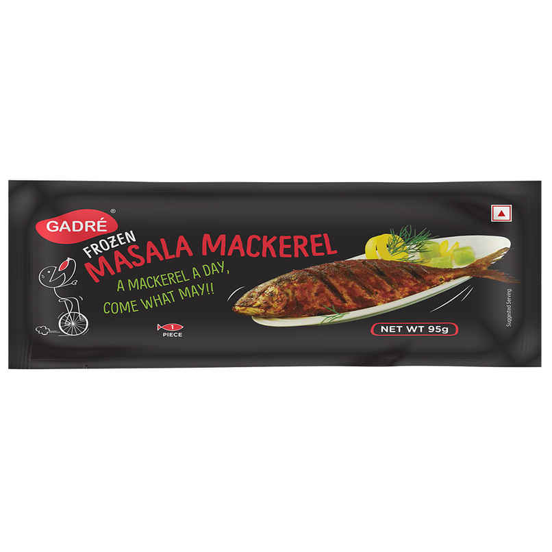 Gadre Masala Mackerel Konkan Style Frozen | Marinated Whole Fish | Rich in Protein | Ready to Cook Gadre Masala Mackerel Konkan Style Frozen | Marinated Whole Fish | Rich in Protein | Ready to Cook
