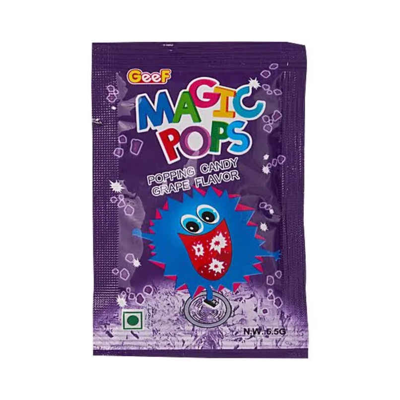 Magic Pops Popping Candy Grape Flavour