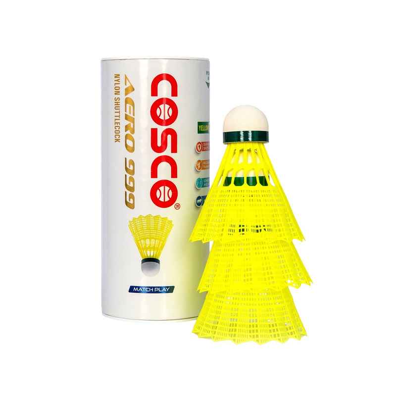 Cosco Aero 999 | Match grade Nylon Shuttle cock Cosco Aero 999 | Match grade Nylon Shuttle cock