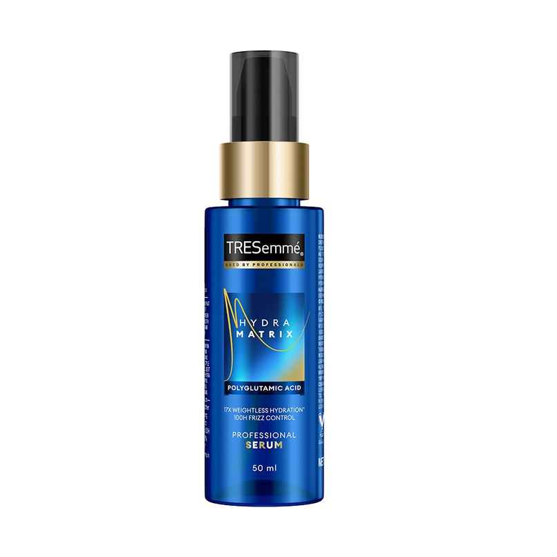 TRESemme Hydra Matrix Leave-in Conditioner Serum, 100H Hydration & Frizz Control for Dry Hair
