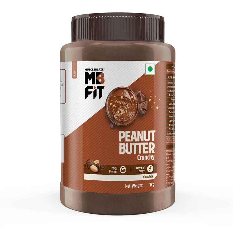 MuscleBlaze Chocolate Peanut Butter (Crunchy) MuscleBlaze Chocolate Peanut Butter (Crunchy)