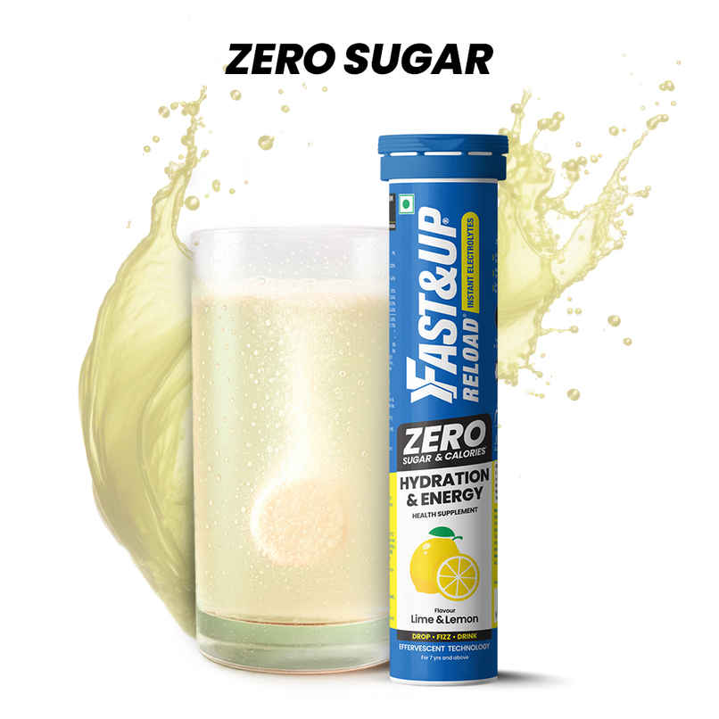 Fast&Up Reload Zero Sugar Instant Hydration Drink Lime Lemon