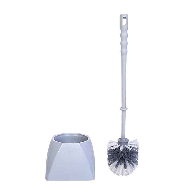 Hic Toilet Brush With Square Container (Colour May Vary) Hic Toilet Brush With Square Container (Colour May Vary)