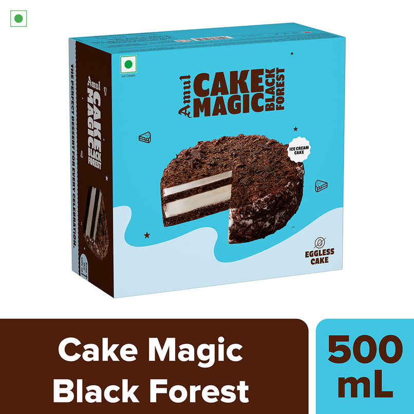 Amul Cake magic Black Forest Ice cream Amul Cake magic Black Forest Ice cream
