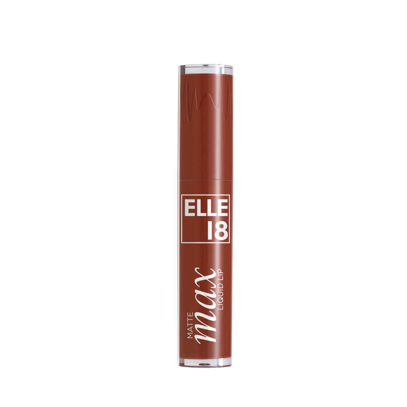 Elle 18 Matte Max Liquid Lip | Brown Butter | Matte | Transferproof | Smooth Lips All Day Elle 18 Matte Max Liquid Lip | Brown Butter | Matte | Transferproof | Smooth Lips All Day