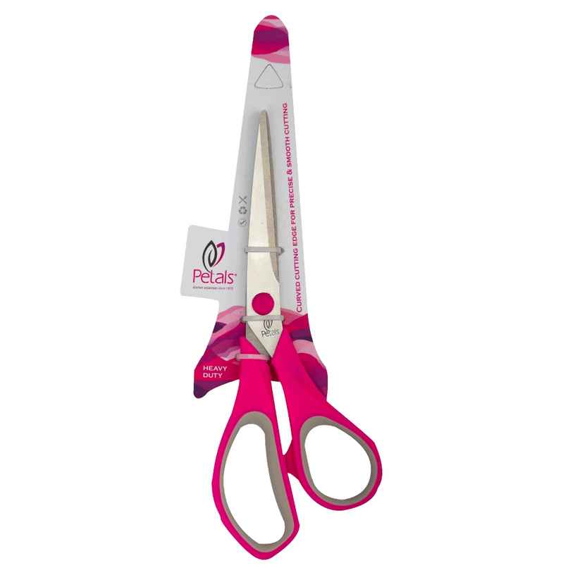 Petals All Purpose Thick Blade Household Scissor | Colour May Vary