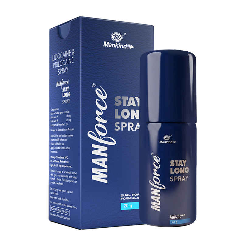 Manforce Stay Long Dual Power Formula Spray Manforce Stay Long Dual Power Formula Spray