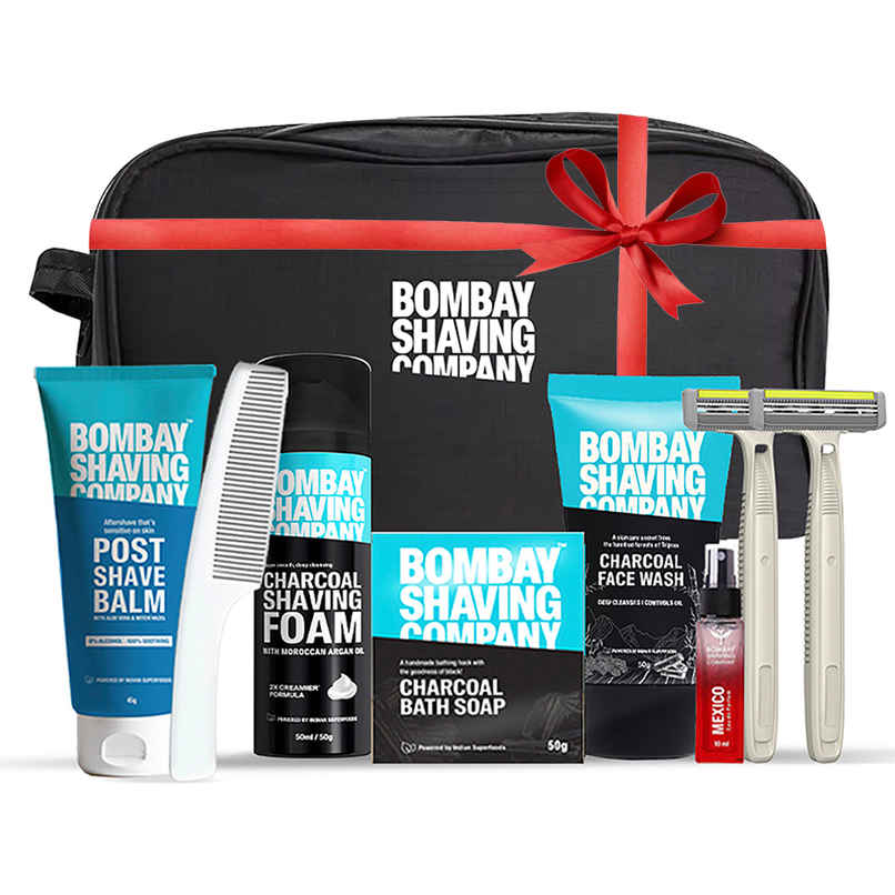 Bombay Shaving Company 9-In-1 Premium Grooming Kit Gift For Men